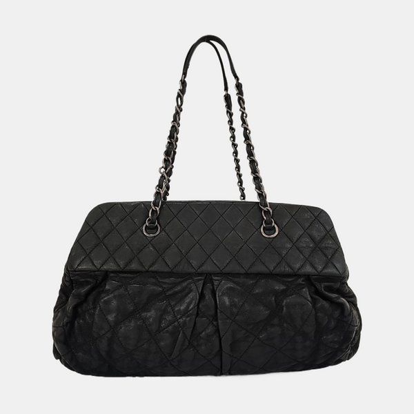 IRIDESCENT Quilted Calfskin Gray