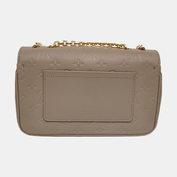 MARCEAU Monogram Calfskin Beige