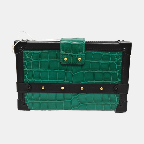 PETITE MALLE Crocodile Green
