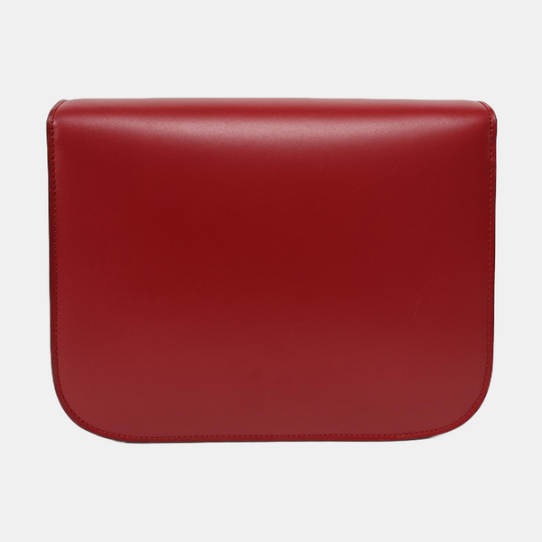 CLASSIC BOX Medium Calfskin Red