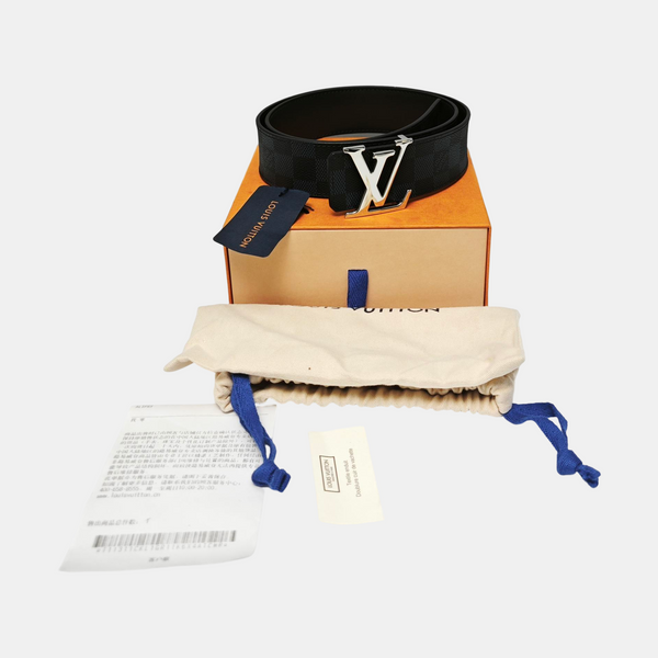 Coated Canvas Belt Blue