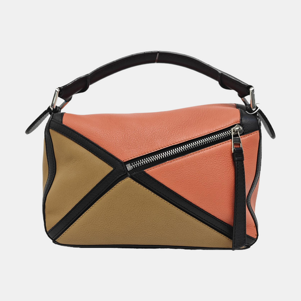 Puzzle Small Calfskin Multicolor