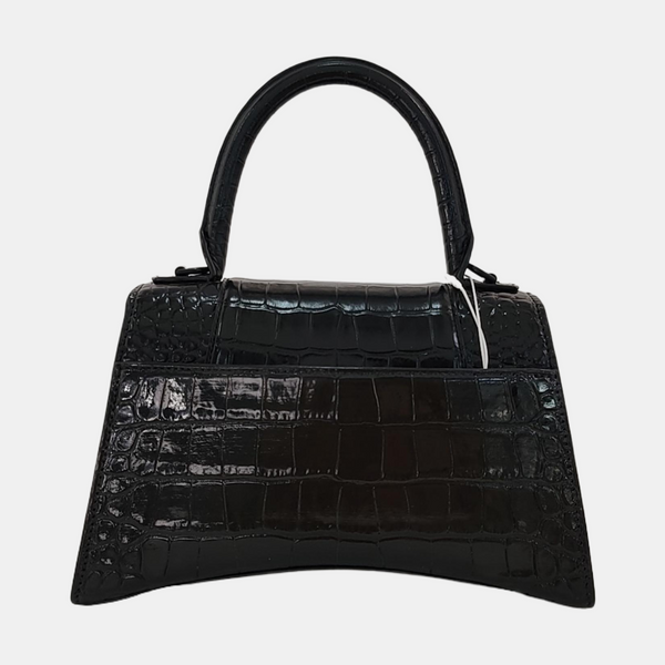 Hourglass S Calfskin Black