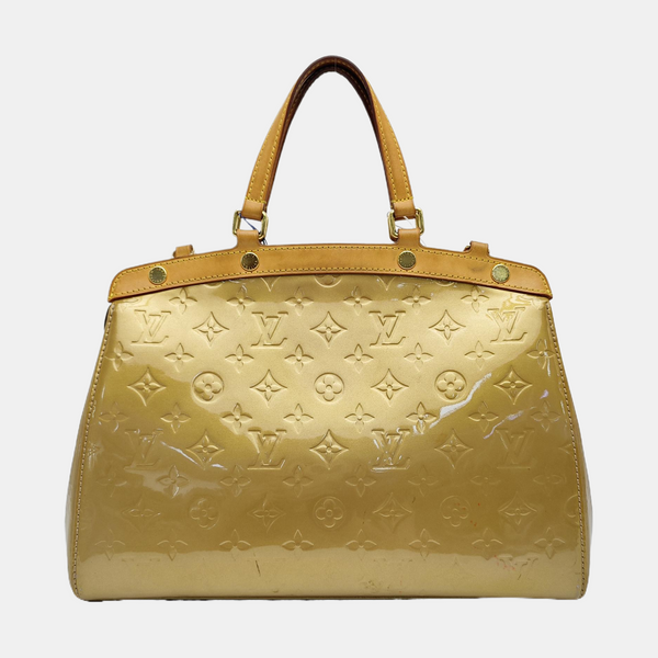 BREA Monogram Patent Leather Yellow
