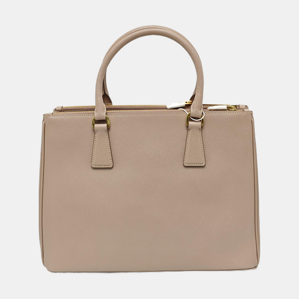 Galleria Large Saffiano Calfskin Pink