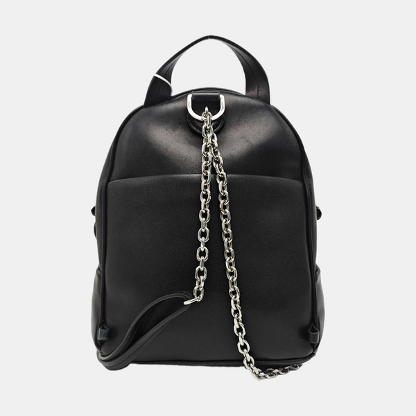 Leather Backpack Black