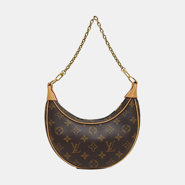 LOOP Monogram Coated Canvas Brown