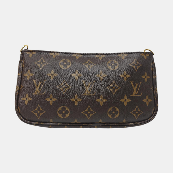 MULTI Monogram Coated Canvas Brown