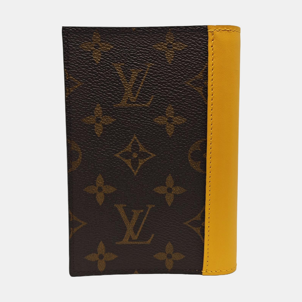 BRAZZA Monogram Coated Canvas Brown Card Holder