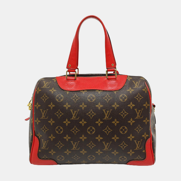 RETIRO NM Monogram Coated Canvas Brown