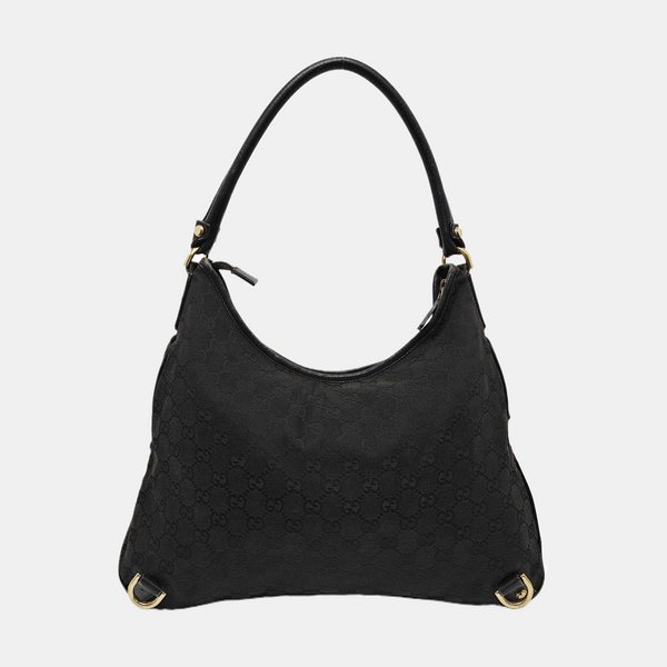 Abbey Monogram Canvas Black