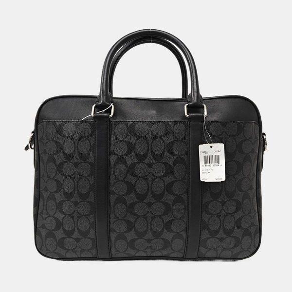 METROPOLITAN Monogram Coated Canvas Gray