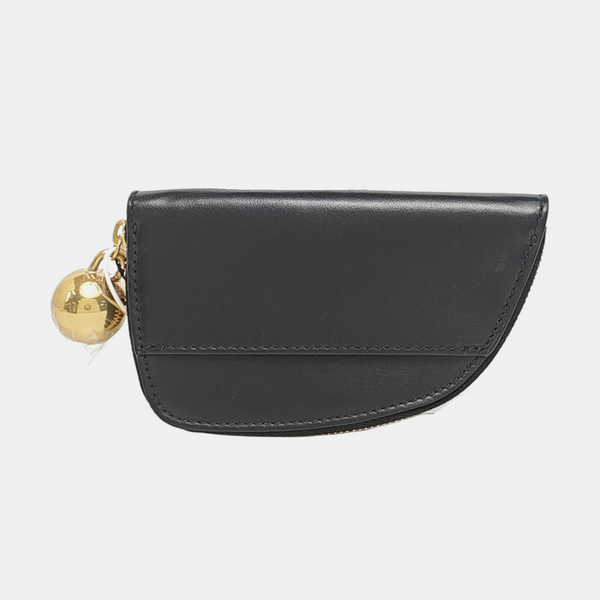 SHIELD Lambskin Black Coin Purse