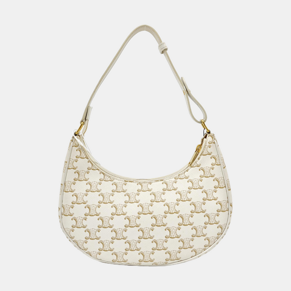AVA Medium Coated Canvas White