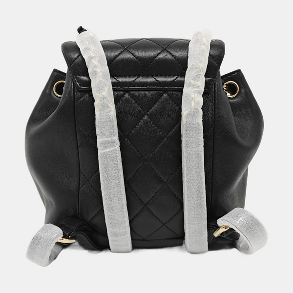 DUMA Quilted Lambskin Black