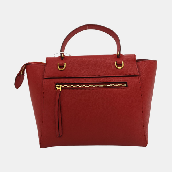 BELT Micro Calfskin Red