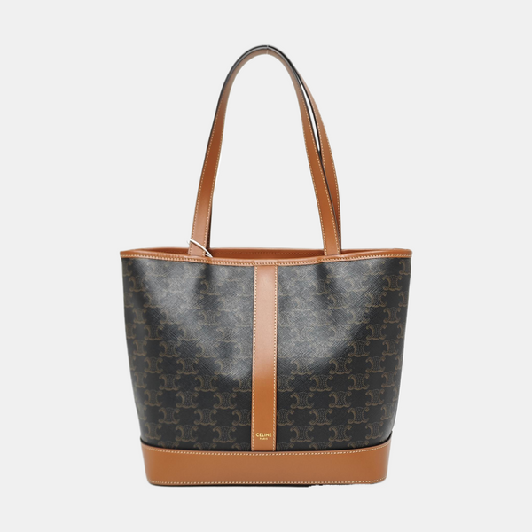 TRIOMPHE CANVAS Medium Coated Canvas Brown