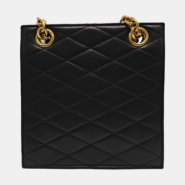 LE MAILLON Quilted Lambskin Black
