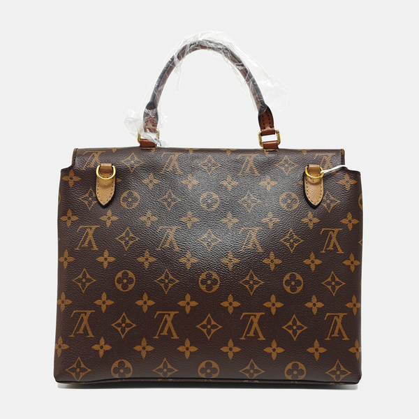 MARIGNAN Monogram Coated Canvas Brown