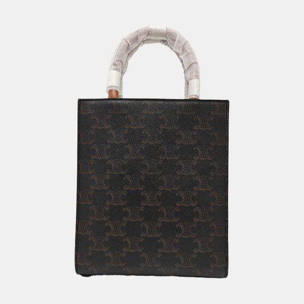 CABAS CELINE Mini Coated Canvas Brown