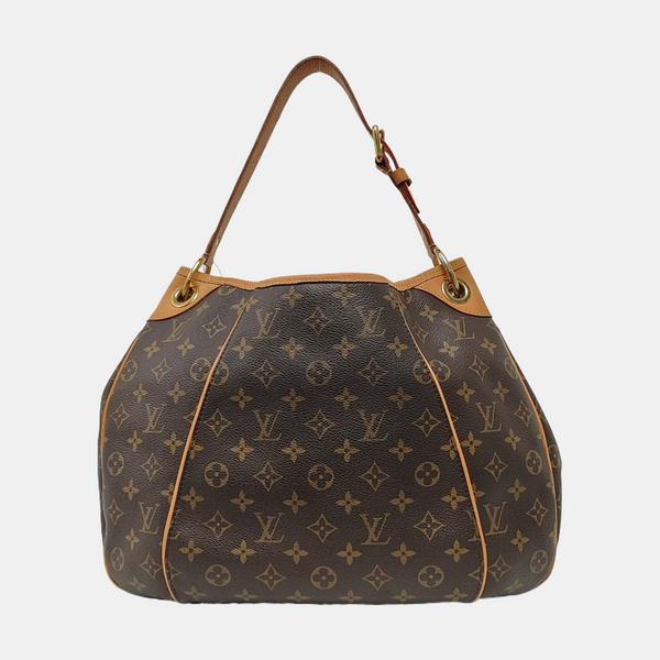 GALLIERA PM Monogram Coated Canvas Brown