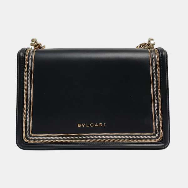 SERPENTI FOREVER Small Calfskin Black