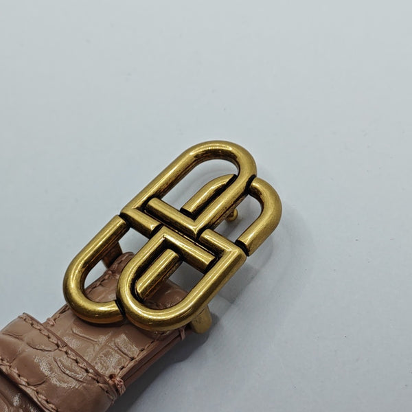 Leather Belt Red