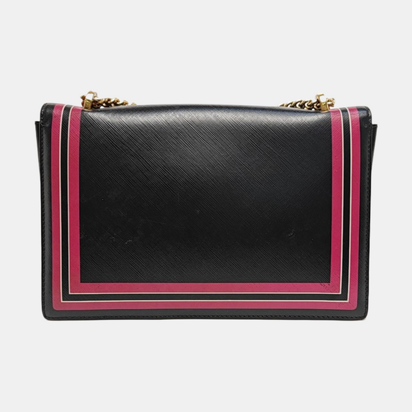 Calfskin Shoulder Bag Black