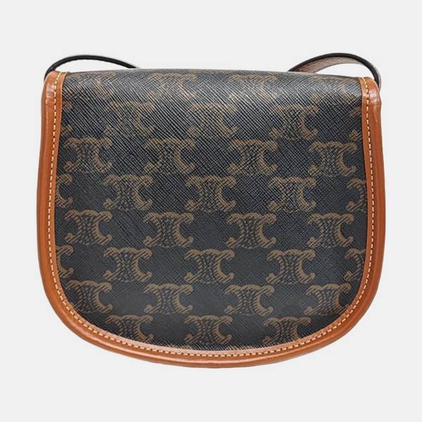 BESACE Mini Coated Canvas Brown