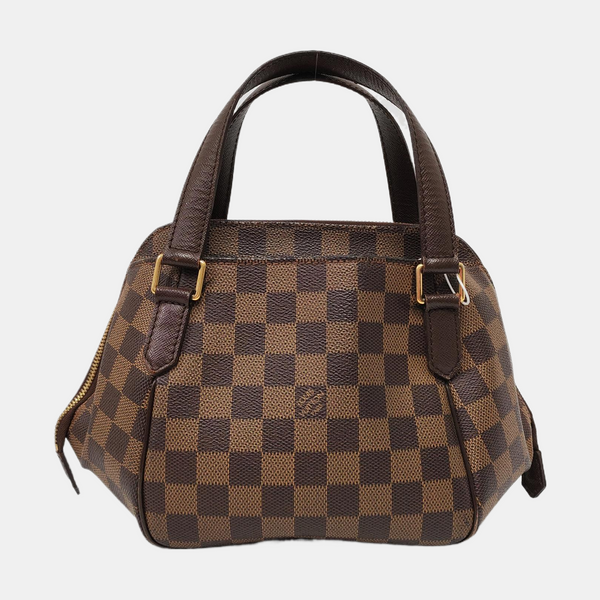 BELEM PM Damier Ebene Coated Canvas Brown