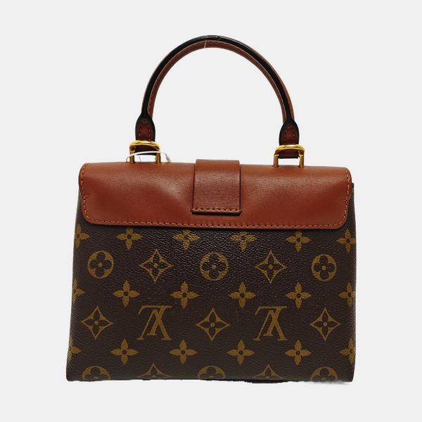 LOCKY BB Monogram Coated Canvas Brown