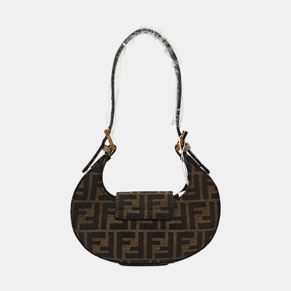 Cookie Mini Monogram Canvas Brown