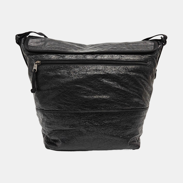 Calfskin Shoulder Bag Black