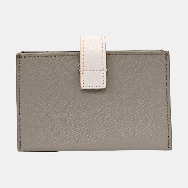 STRAP Calfskin Gray Wallet