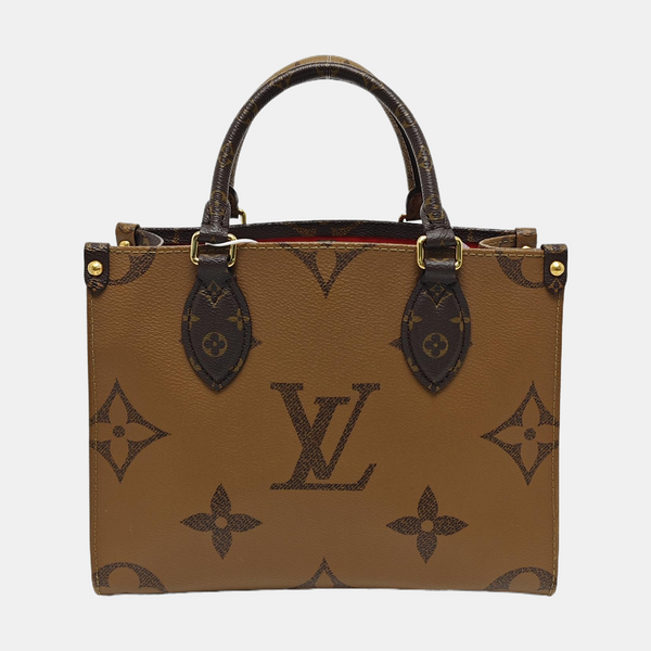 ONTHEGO PM Monogram Coated Canvas Brown
