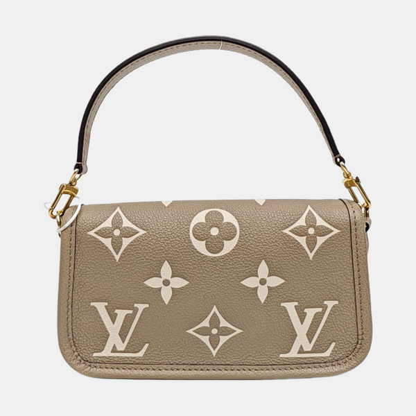 DIANE Nano Monogram Calfskin Gray