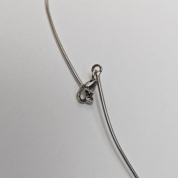 Chaine D'ancre Metal Silver Necklace
