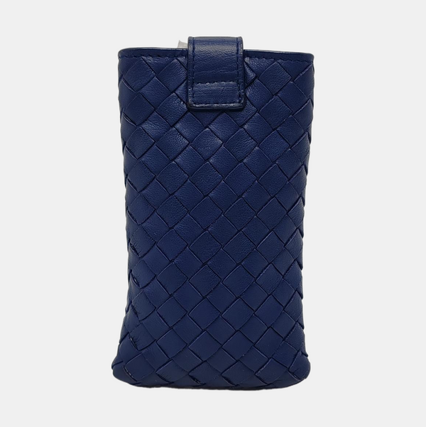 Calfskin Coin Purse Blue