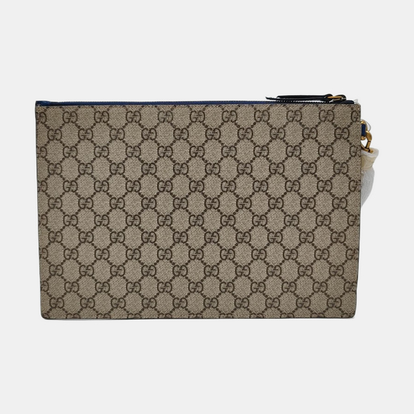 GG Supreme Monogram Coated Canvas Beige