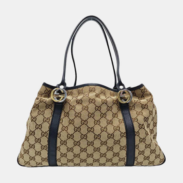 Miss GG Monogram Canvas Beige
