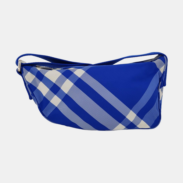 Canvas Crossbody Bag Blue