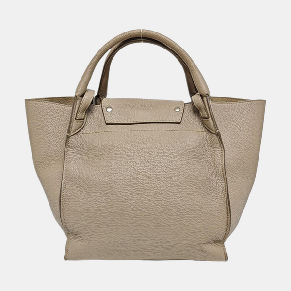 BIG BAG Small Calfskin Gray