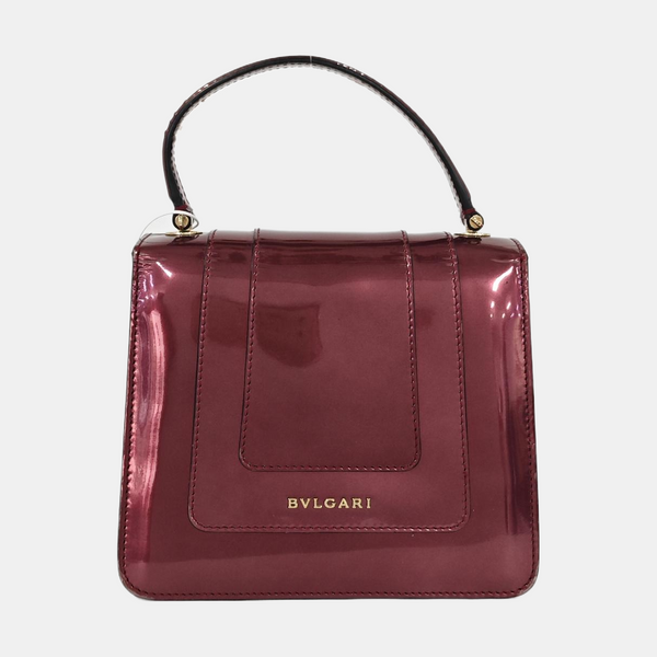 SERPENTI FOREVER Small Quilted Calfskin Red