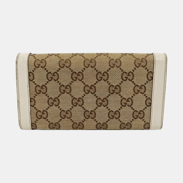 Monogram Canvas Wallet Brown