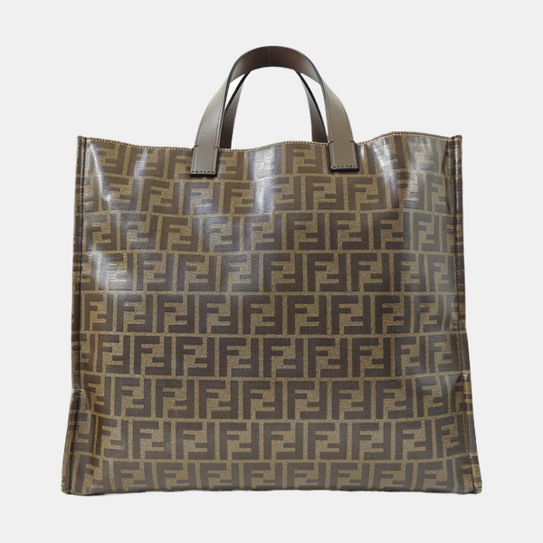 Mania Coated Canvas Brown