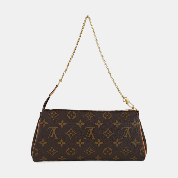 EVA Monogram Coated Canvas Brown
