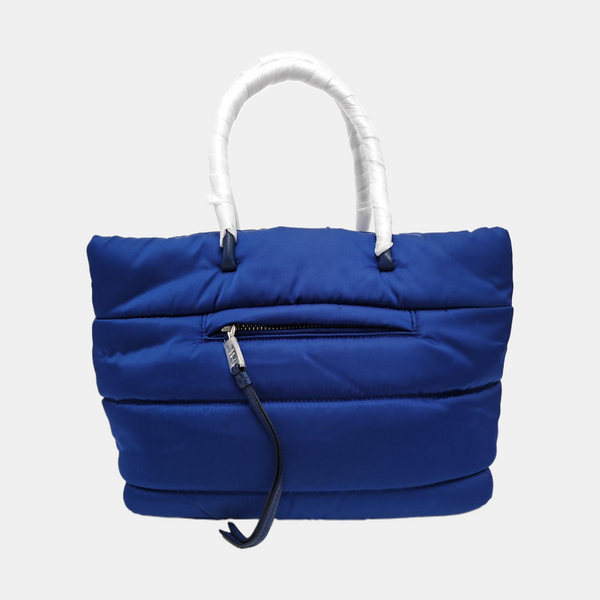 Nylon Quilted Nylon Blue