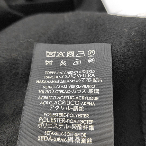 Wool Scarf Black