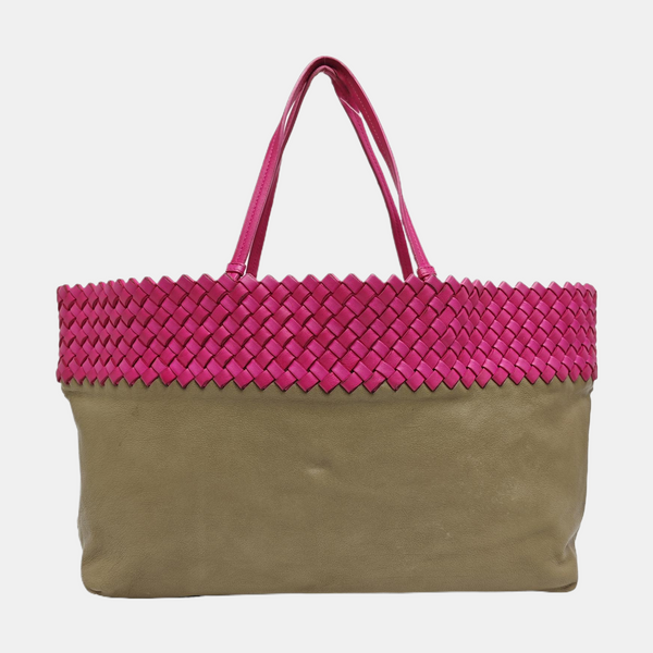 Calfskin Tote Bag Brown