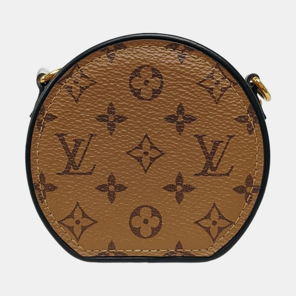 BOITE CHAPEAU Monogram Coated Canvas Beige